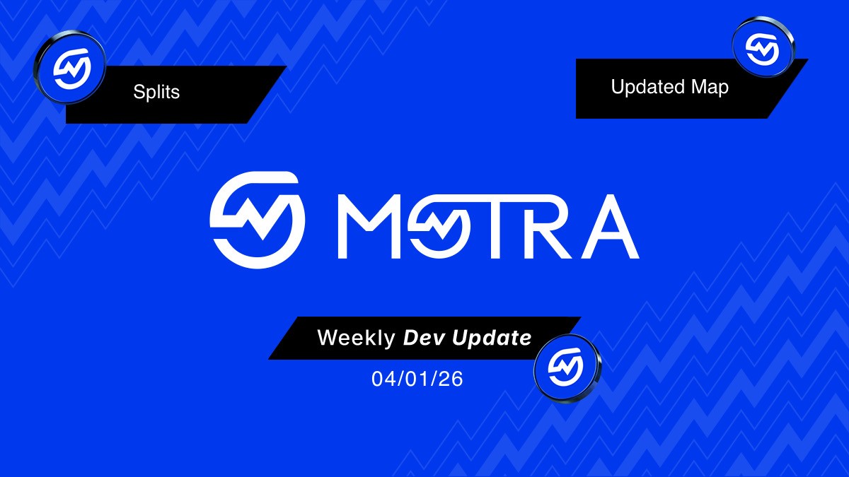 Blue MOTRA weekly update graphic for version 1.3